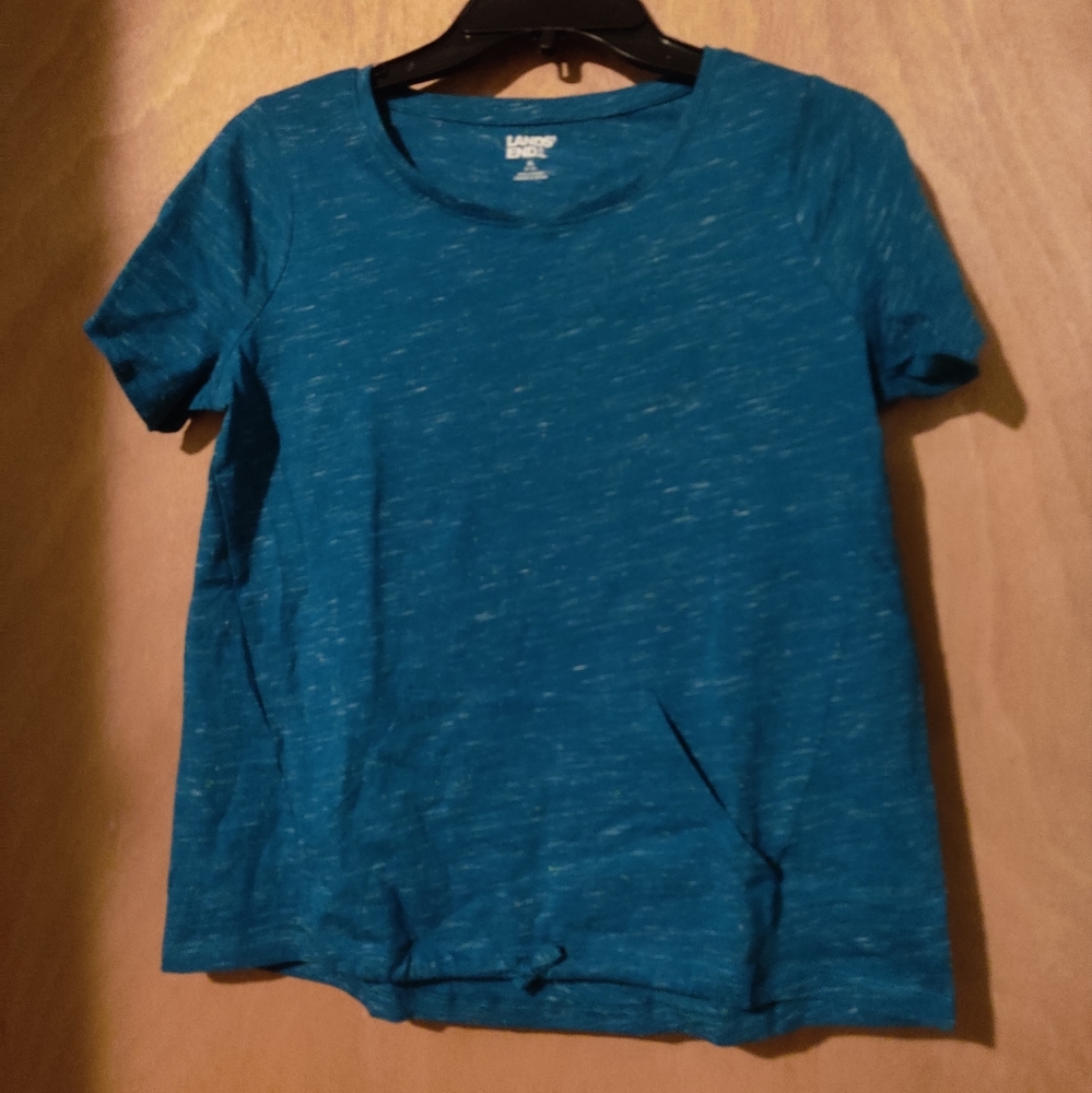 Land's End T Shirt With Drawstring
